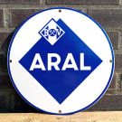 Aral vlak emaille bord