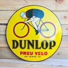 Dunlop pneu velo garage bord