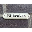 Naamplaatje Bijkeuken