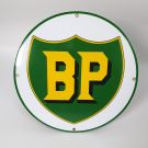 BP vlak emaille bord