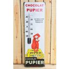 Nostalgische thermometer Chocolat Pupier XL