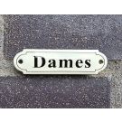 Deurbordje Dames