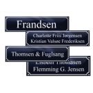 Danish name signs
