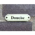 Deurbordje Douche