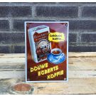 Douwe Egberts emaille bord klein