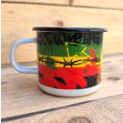 Emaille mok model reggae