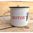 Emaille mok Motor racing