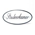 Naambord Studeerkamer