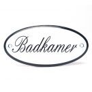 Naambord Badkamer