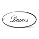 Naambord Dames