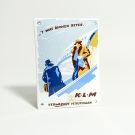 KLM verwarmde nostalgisch emaille