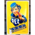 Emaille reclamebord PEZ Peppermint