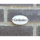 Naamplaatje Garderobe