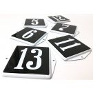 Huisnummers model arbeiderswoning