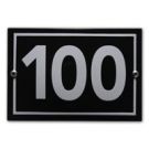 Huisnummer Phil - 100