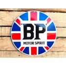 BP Motor spirit vintage emaille bord
