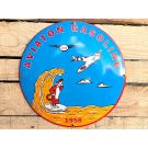 Vintage Esso Aviation Gasoline - Emaille Bord