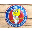Esso motor oil keeps clean - Emaille bord