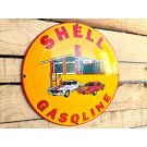 Shell Gasoline - Vintage Emaille Bord