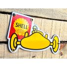 Shell formula 1 race driver emaille bord