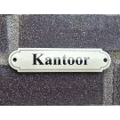 Naamplaatje Kantoor