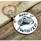Keep it twisted sleutelhanger