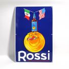 emaille bord ROSSI Martini - vermouth & rossi - torino