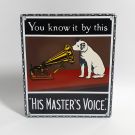 Emaille reclamebord His Masters