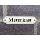 Naamplaatje Meterkast