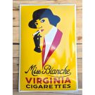 Emaille wandreclame Miss Blanche