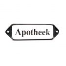 Naamplaatje Apotheek 