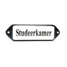 Naamplaatje Studeerkamer 