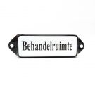 Naamplaatje Behandelruimte 