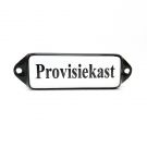Naamplaatje Provisiekast 