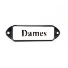Naamplaatje Dames 