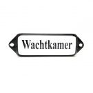 Naamplaatje Wachtkamer 