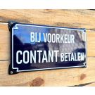 Bij voorkeur contact betalen