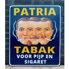 emaille bord PATRIA TABAK - Voor pijp en sigaret