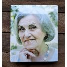 Emaille foto voor op gedenkteken