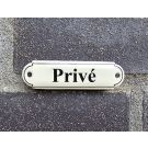 Deurbordje Privé
