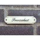 Naambordje Provisiekast Klassiek