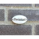 Naamplaatje Provisiekast