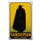 Emaille reclamebord Sandeman