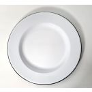 Servies emaille borden set van 5 stuks