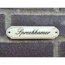 Naambordje Spreekkamer Klassiek