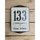 Tekstbord met 2 oren Met rand en kader