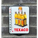 Texaco emaille thermometer