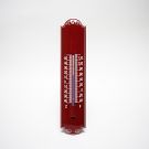 Thermometer Bordeaux/Crème met decoratie