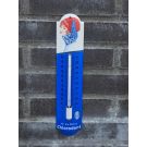 Thermometer Chlorodont Für die Zähne 6,5x30cm Emaille