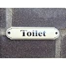 Naamplaat Toilet Klassiek